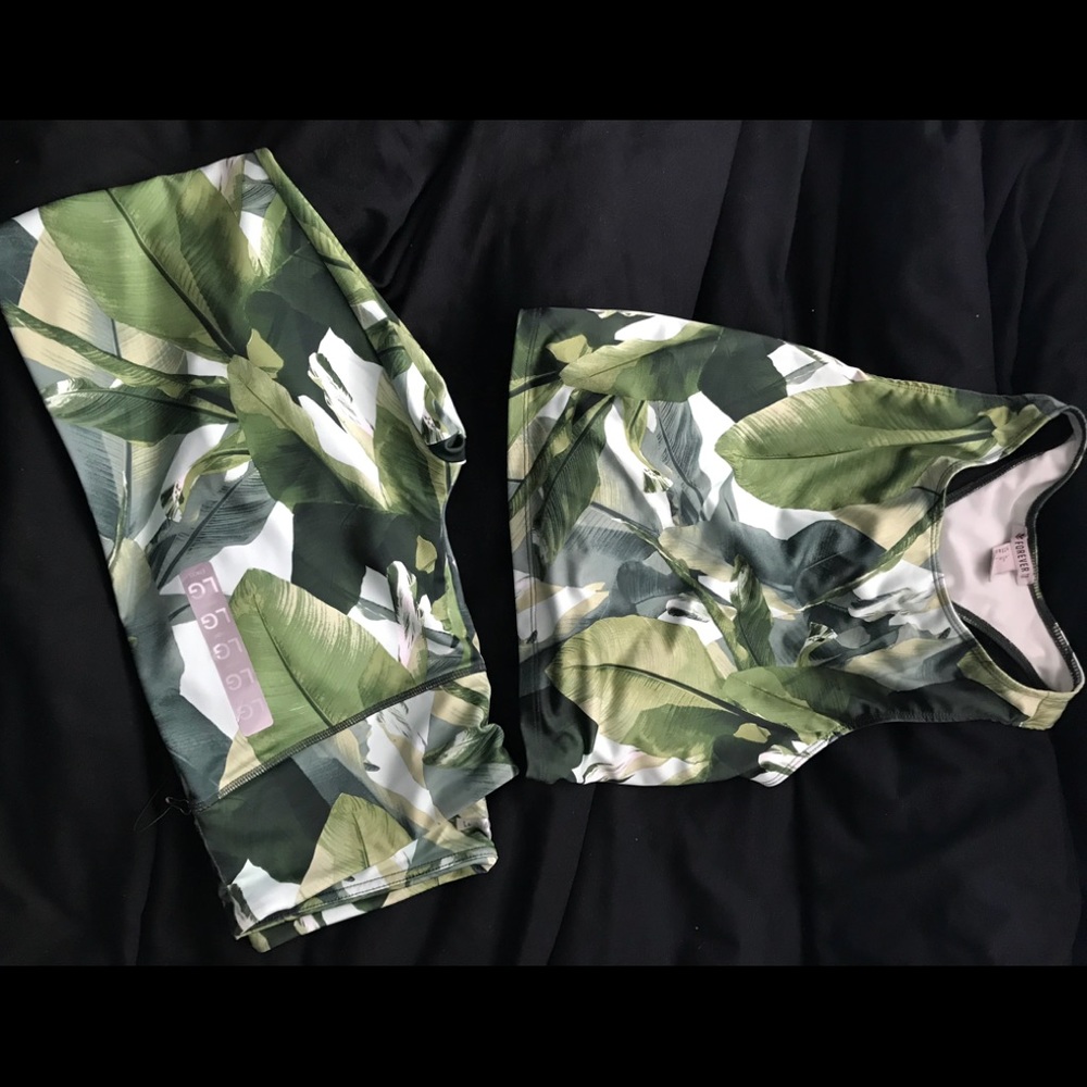 *tropical set* sold together! Size large